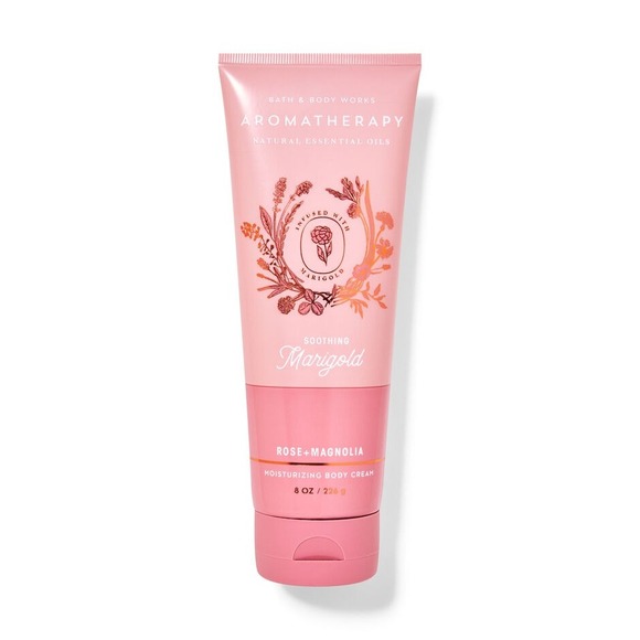 Bath & Body Works Other - Bath & Body Works Aromatherapy Marigold Rose Magnolia Body Cream 8oz
